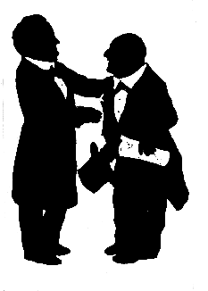 Scherenschnitt Bruckner Wagner