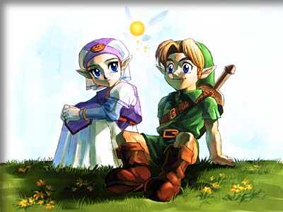 [Zelda y Link]