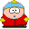 Eric Cartman from Southpark. He likes Cheesy Poofs