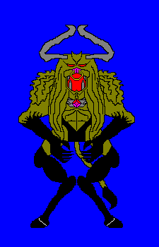 A drawing 
of a minataur I made a several months ago