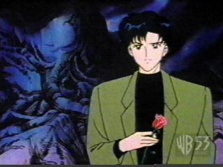 The first time Serena learns Darien is Tux.