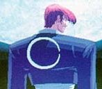 I wonder if that crescent moon on his back symbolizes that he's a creature of the night...