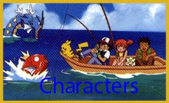 Ash catching a Magikarp