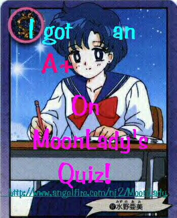 I got an A+ on a quiz!  Shocked?