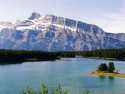 Two Jack Lake and Mount Rundle