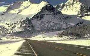 Near the Columbia Icefields